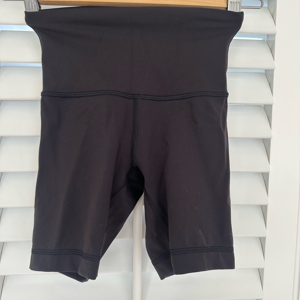 lululemon athletica High Waist Black Women’s Shorts, XXS